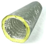 Aluminium flexible duct  insulated 4",6",8",10",12"