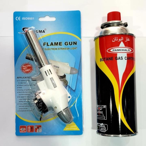 Flame gun and butane gad Flame gun and butane gad - Image 1