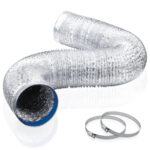 Aluminium flexible duct non insulated 4",6",8",10",12" - Image 2