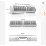 Air curtain with remote 3ft,4ft,5ft,6ft - Image 7